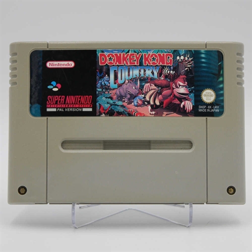 Donkey Kong Country - SNES - Cartridge - (UKV) (ENG) (B Grade) (Used)